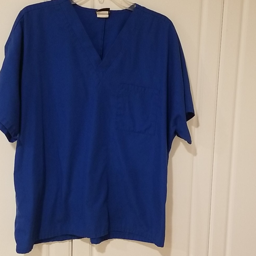 Cherokee Workwear Scrubs Top Size Large
